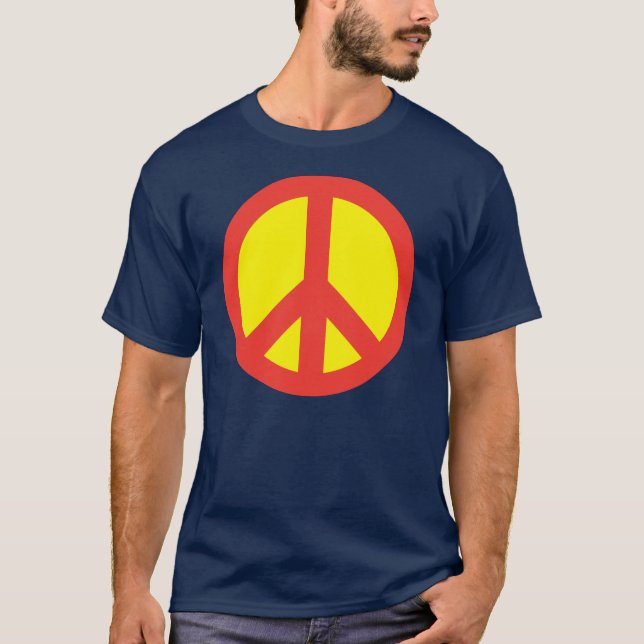 Peace Sign Super T-Shirt (Front)