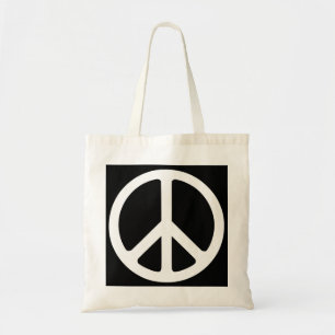 Peace Sign Tote Bag