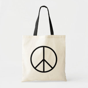 Peace Sign Tote Bag