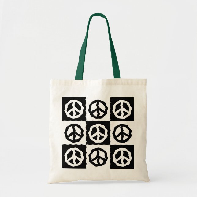 PEACE SIGN TOTE BAG (Front)