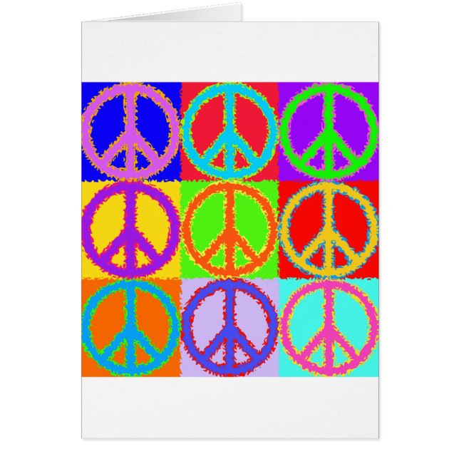 Peace Sign wavy design (Front)