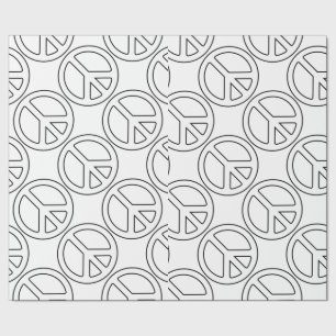 Peace Sign Wrapping Paper