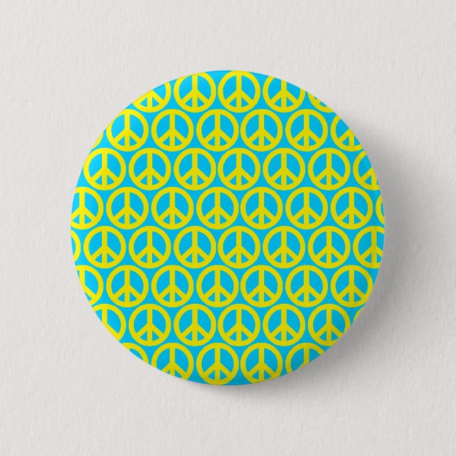 Peace Signs 6 Cm Round Badge (Front)