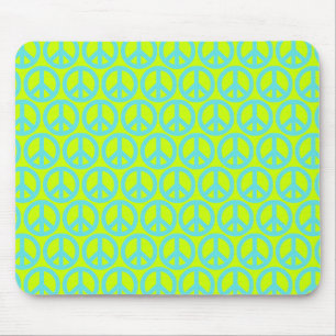 Peace Signs Mouse Mat