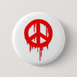 Peace SPraypaint Button