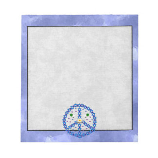 Peace Star Of David Notepad