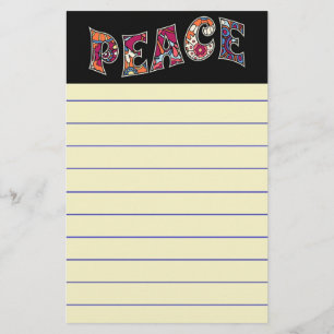 Peace Stationery