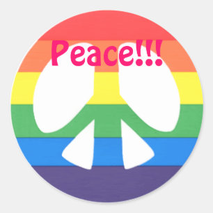 Peace!!! Stickers
