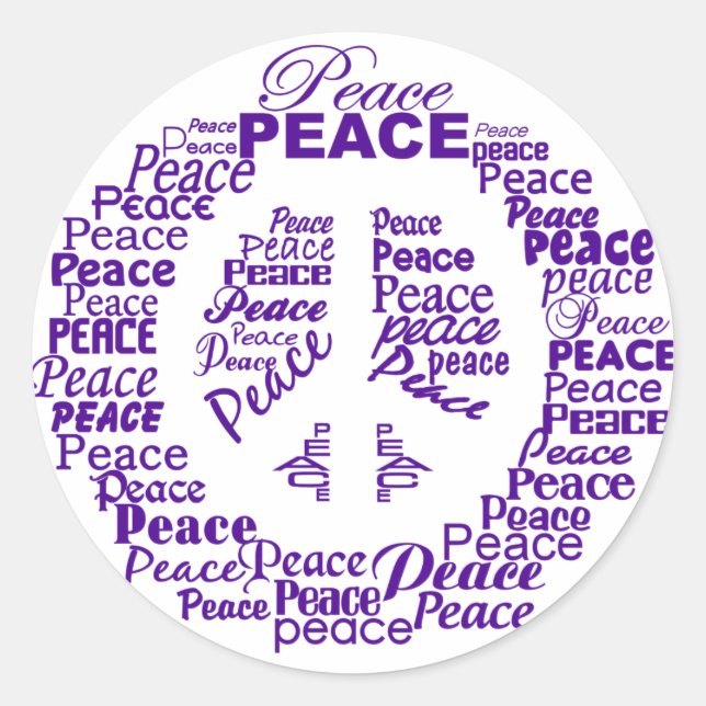 Peace stickers (Front)