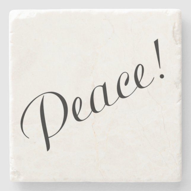 PEACE STONE COASTER (Front)