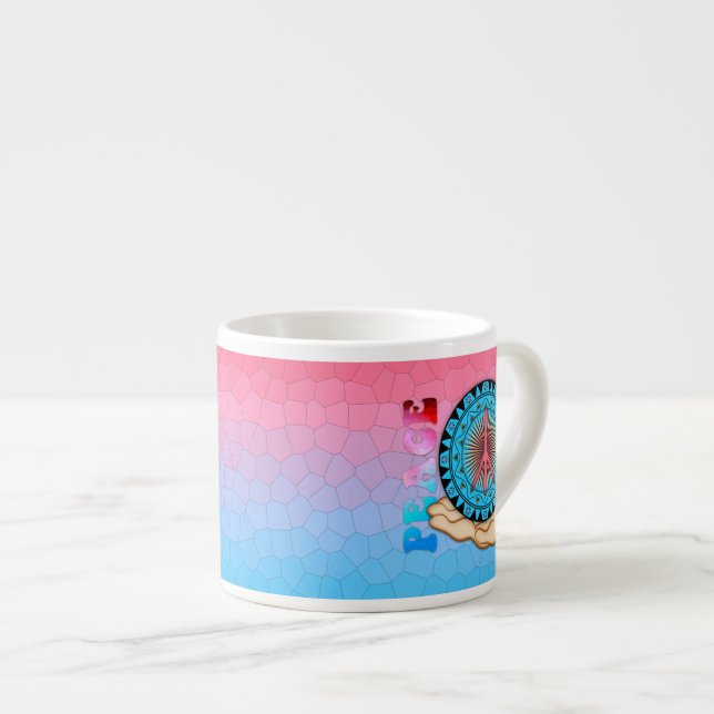 Peace ~ Sun Espresso Cup (Front Right)
