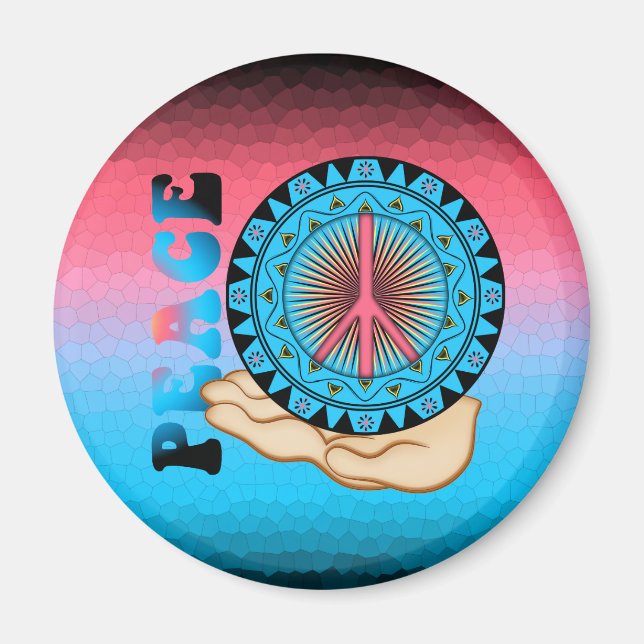Peace ~ Sun Magnet (Front)