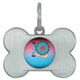 Peace ~ Sun Pet Tag
