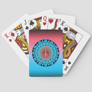 Peace ~ Sun Playing Cards