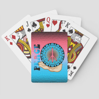 Peace ~ Sun Playing Cards