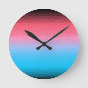 Peace ~ Sun Round Clock