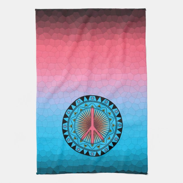 Peace ~ Sun Tea Towel (Vertical)