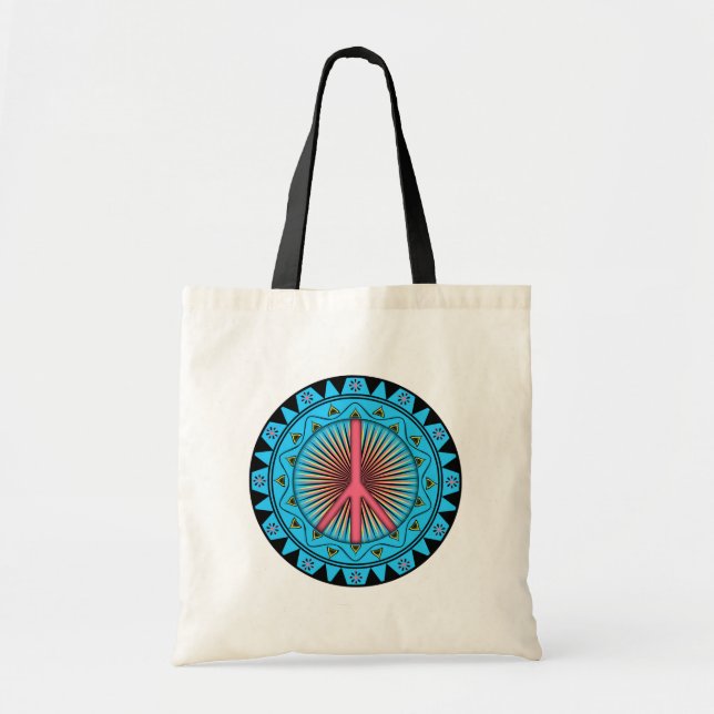 Peace ~ Sun Tote Bag (Front)