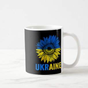Peace Sunflower Ukrainian Flag Ukraine Lover Ukrai Coffee Mug