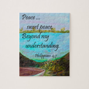 Peace Sweet Peace Jigsaw Puzzle