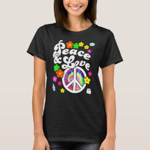 Peace Symbol And Love For Women Om Symbol Yogi Yog T-Shirt