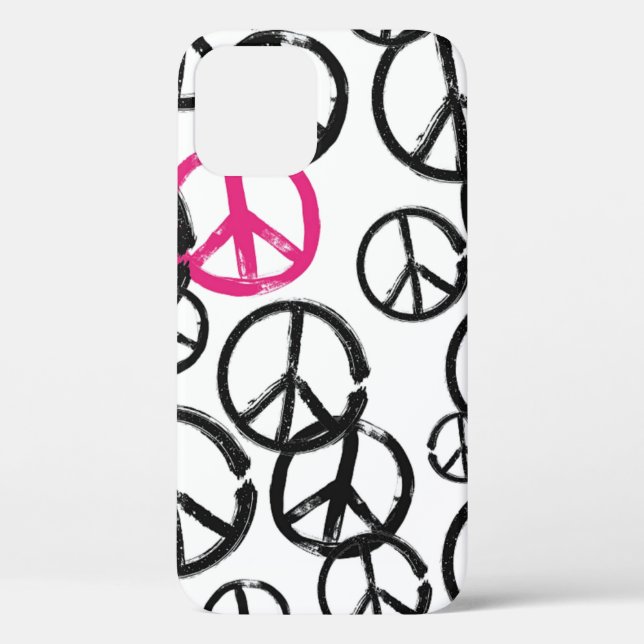 Peace symbol Case-Mate iPhone case (Back)