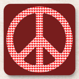Peace Symbol Coaster