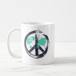 Peace Symbol Cute Peace Sign for Men Women  Coffee Mug
