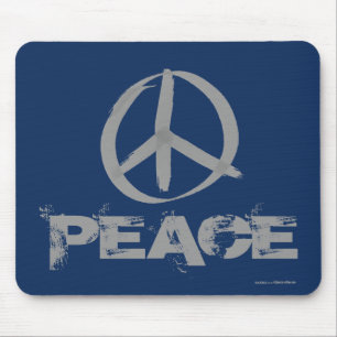 Peace Symbol Mouse Mat