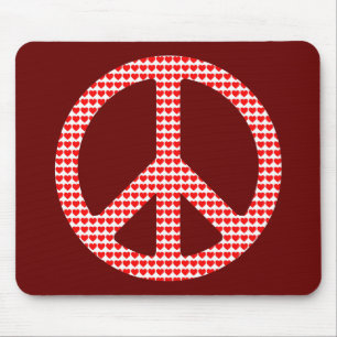 Peace Symbol Mouse Mat