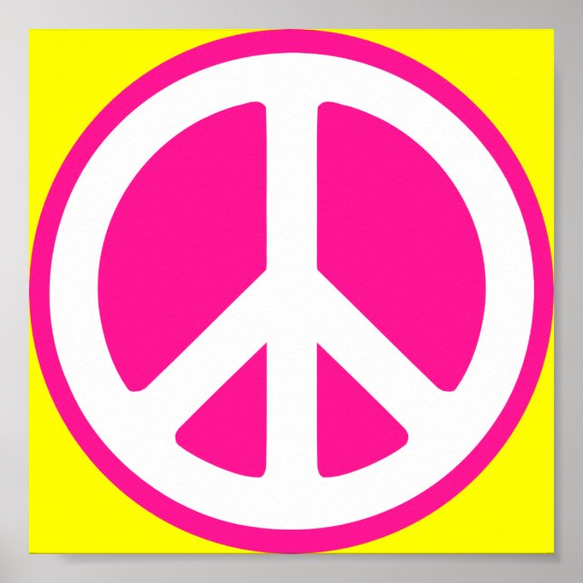 Peace Symbol Poster (Front)