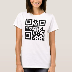 Peace ☮ Symbol -- QR Code T-Shirt