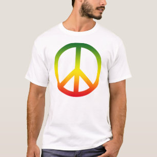 Peace Symbol Rasta T-Shirt