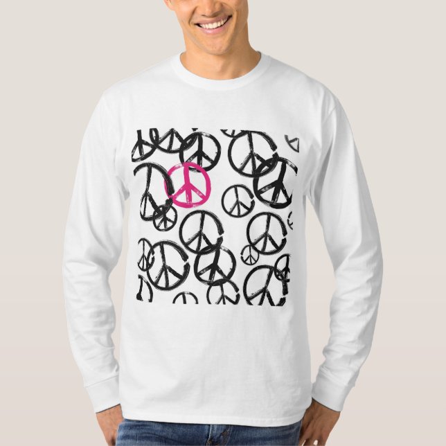 Peace symbol T-Shirt (Front)