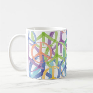 Peace Symbols Art Coffee Mug