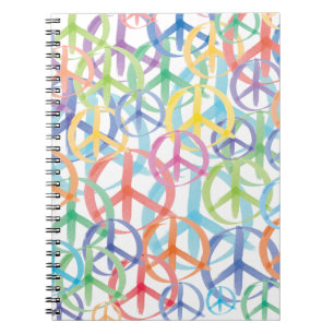 Peace Symbols Art Notebook