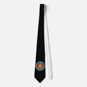 Peace Symbols Tie