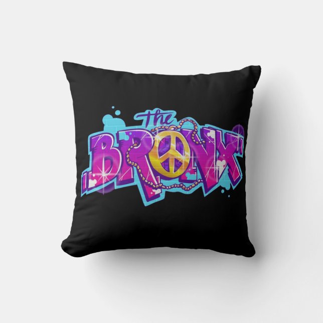 Peace The Bronx Cushion (Front)
