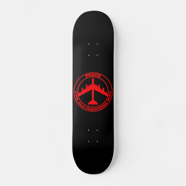 Peace - The Old Fashioned Way Skateboard (Front)
