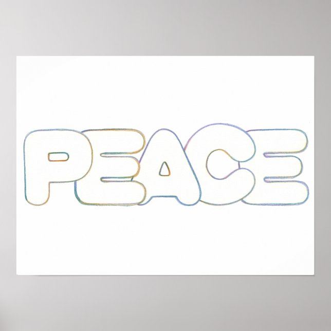 Peace, the word, Poster (Front)
