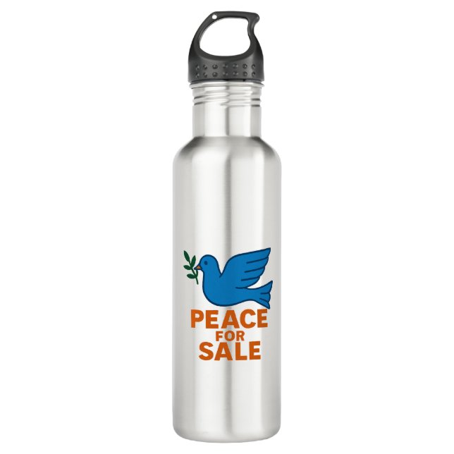 Peace Themed Water Bottles (Front)