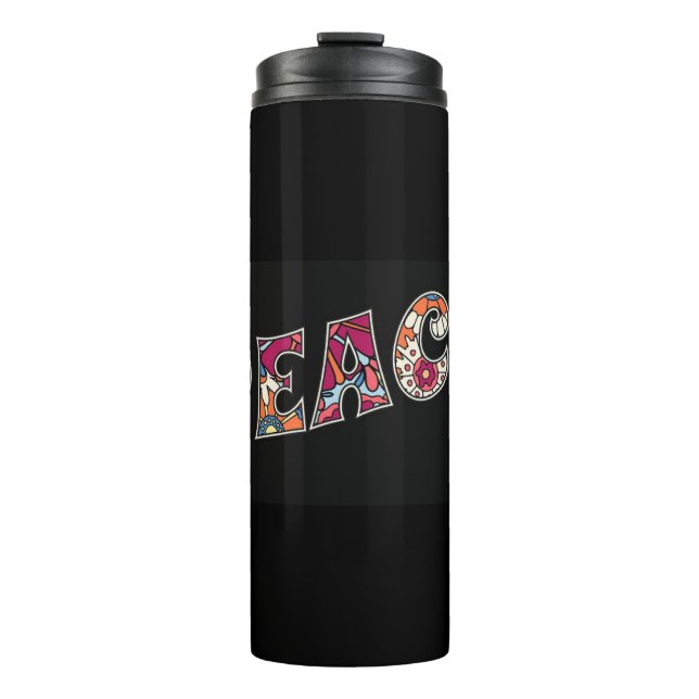 Peace Thermal Tumbler (Front)