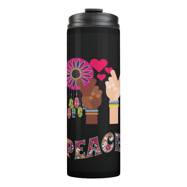 Peace Thermal Tumbler (Front)