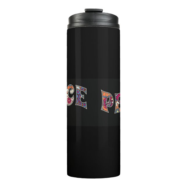 Peace Thermal Tumbler (Front)