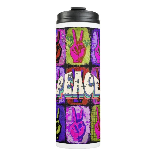 Peace Thermal Tumbler (Front)