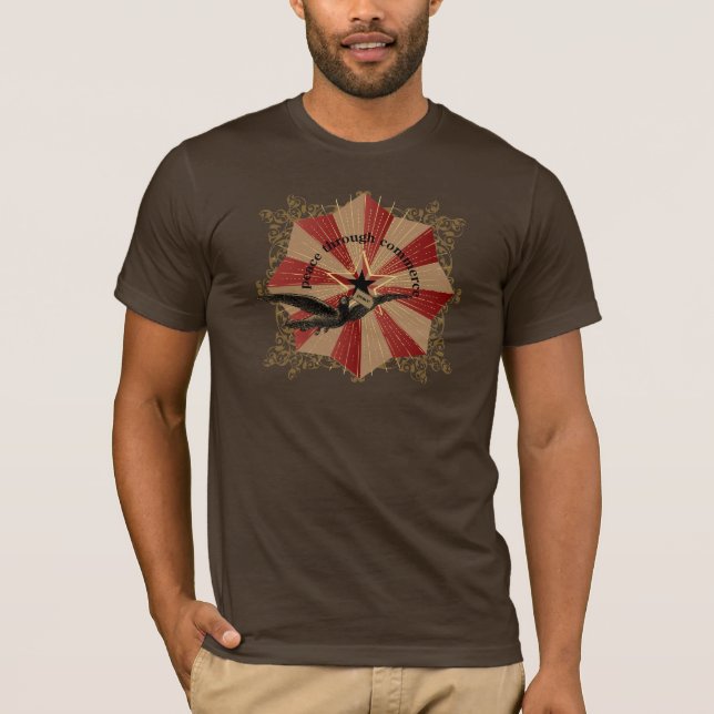 Peace Through Commerce T-Shirt (Front)