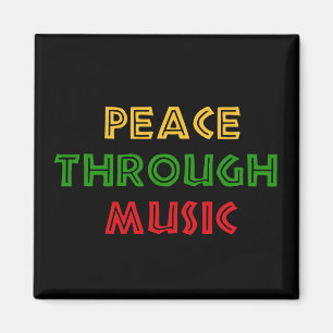 Peace Through Music Magnet