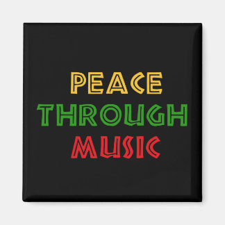 Peace Through Music Magnet
