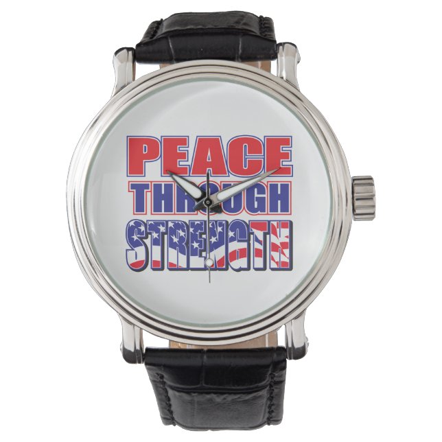 Peace through Strength Watch (Front)