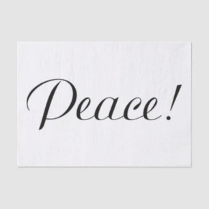 PEACE TISSUE PAPER